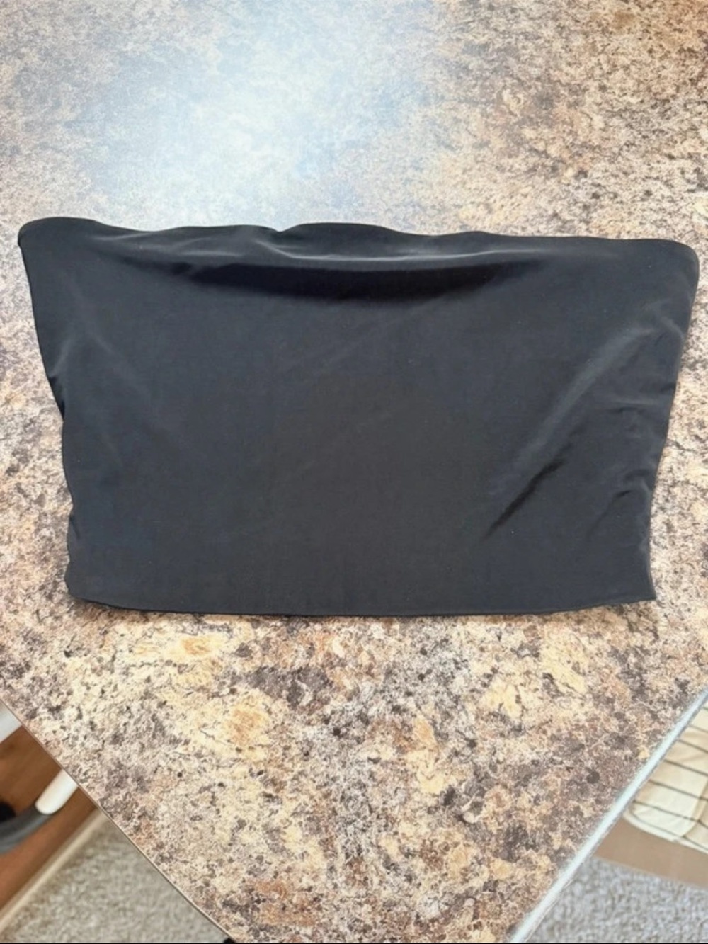 Fashion Nova Black Seamless Strapless Tube Top